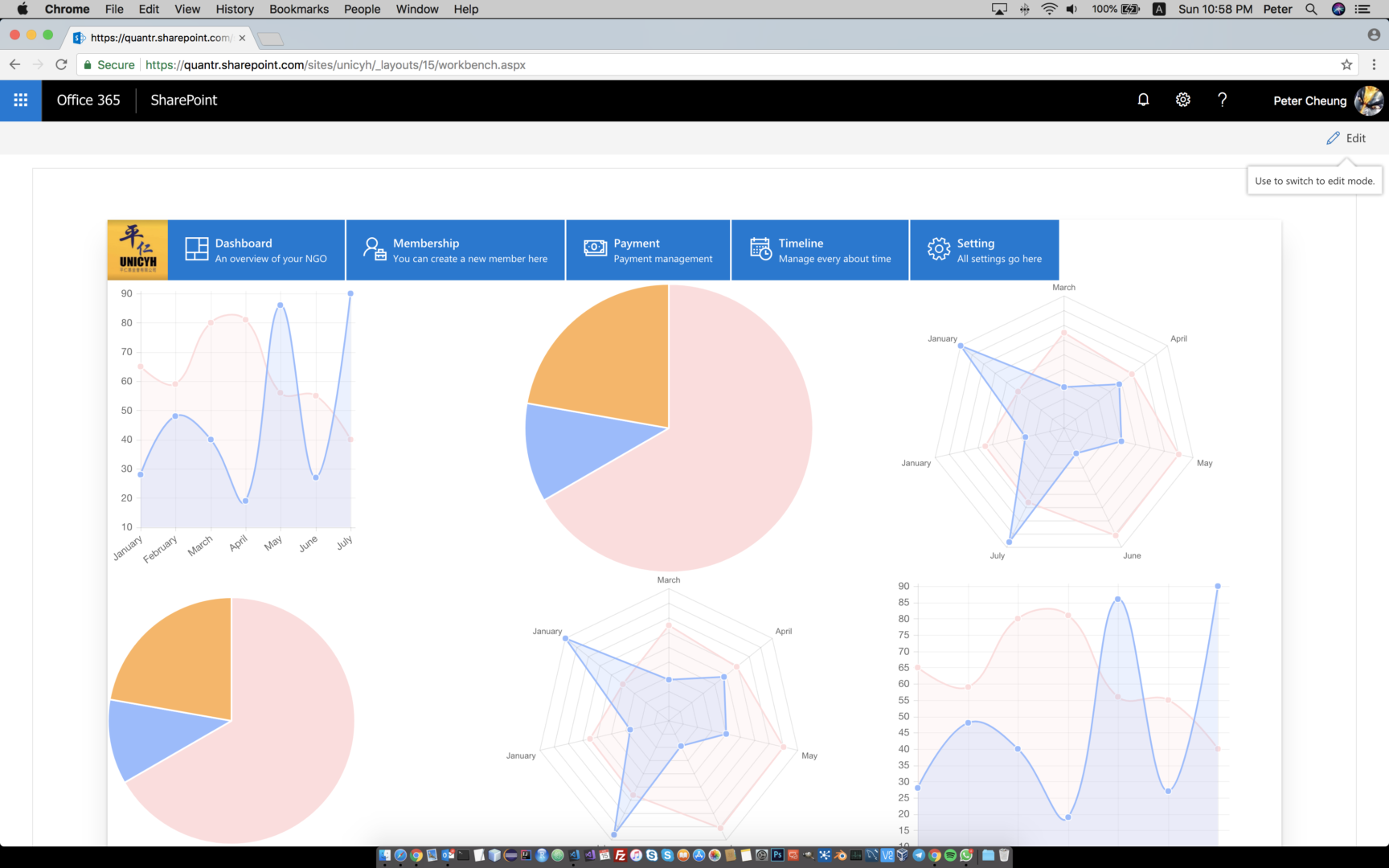 Free NGO membership system on SharePoint Online – Quantr